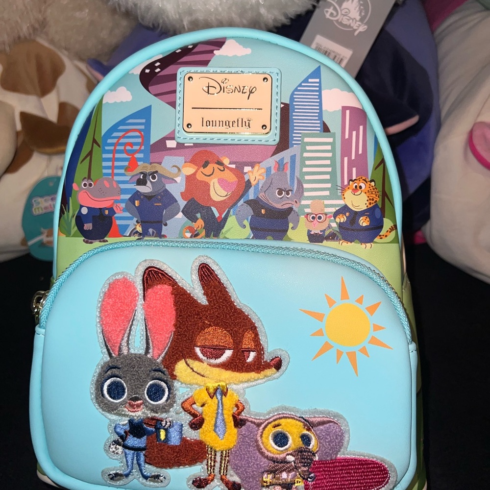 Disney Loungefly Zootopia Mini Backpack
